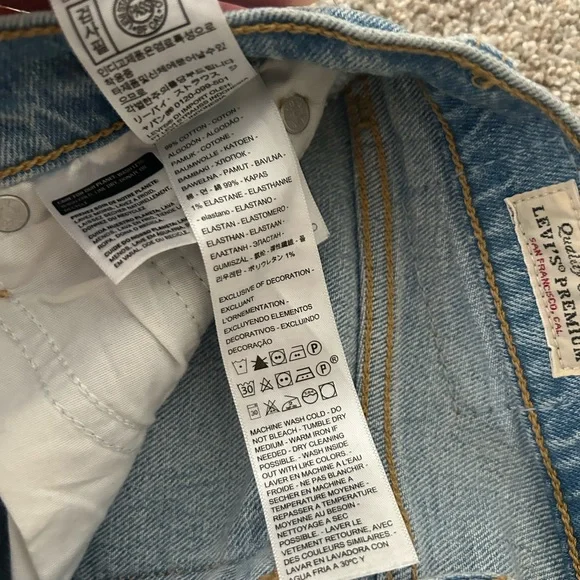 Levi’s Wedgie Icon Fit Jeans - Picture 5 of 6